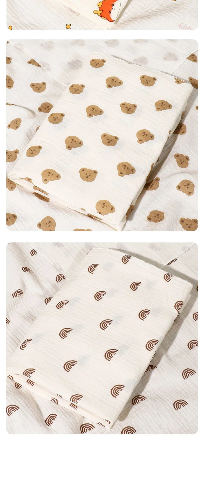 2Pc Cotton Muslin Blankets Baby Receiving Blanket for Newborn Muslin Swaddle Wrap Bedding Infant Bath Towel Baby Items