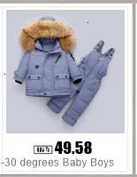 Warm Baby Snowsuit – Hooded Winter Jumpsuit 0–3 Years