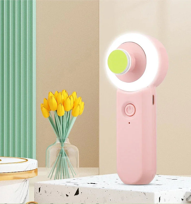 Luminous Rechargeable Baby Nail Grinder – Safe & Silent Electric Clipper for Newborns (0+ Months)