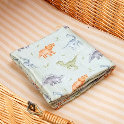 Kangobaby Cotton Muslin Blanket – Soft 80 × 80 cm Baby Towel
