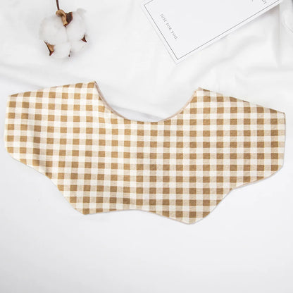360° Cotton Baby Bib – Soft Adjustable Petal Bib