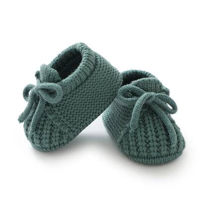 Knitted Baby Booties – Warm Soft Shoes 0–18 Months
