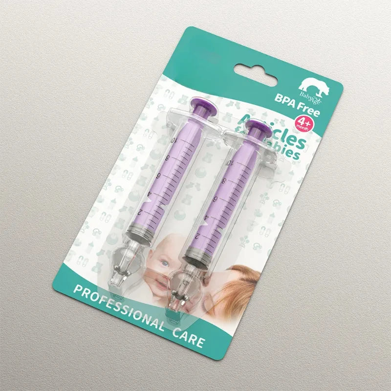 1/2/4/5/6/7PCS Silicone Baby Nasal Aspirator Syringe Baby Nose Cleaner Rhinitis Nasal Washer Irrigator Nose Washing for Children