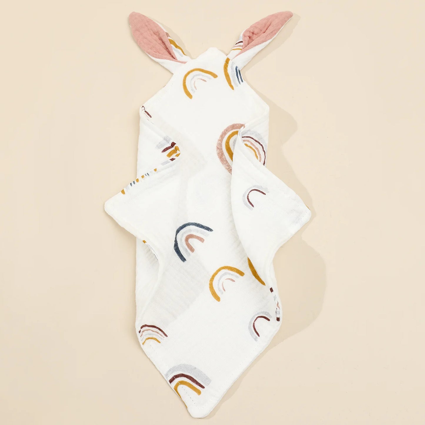 Newborn Baby Items Cotton Muslin Comforter Sleeping Dolls Blanket Soft Soothe Appease Towel for Baby Bibs Burp Cloths Infant