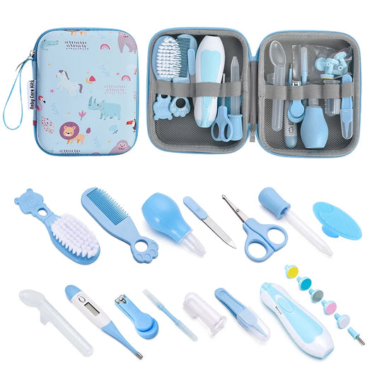 20-Piece Baby Grooming & Health Care Kit – Complete Newborn Safety Set with Hair Comb & Nail Trimmer (0+ Months)