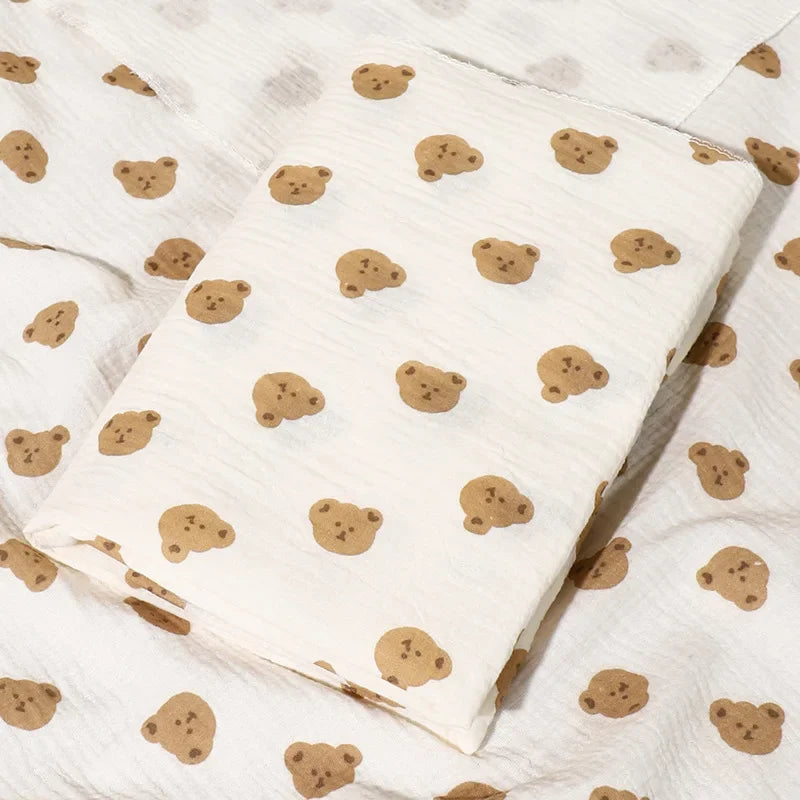 2Pc Cotton Muslin Blankets Baby Receiving Blanket for Newborn Muslin Swaddle Wrap Bedding Infant Bath Towel Baby Items