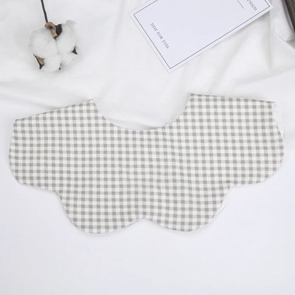 360° Cotton Baby Bib – Soft Adjustable Petal Bib