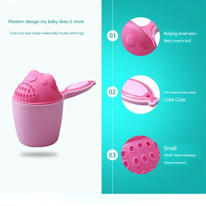 Baby Shampoo Rinse Cup – Easy-Pour Bathing Cup for Kids