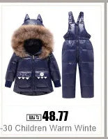 Warm Baby Snowsuit – Hooded Winter Jumpsuit 0–3 Years