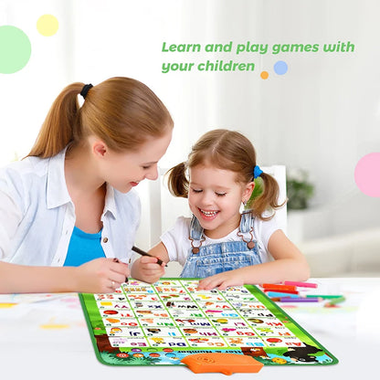 Interactive Alphabet Wall Chart – Talking ABC Learning Poster