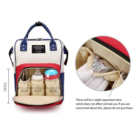 Large Baby Diaper Bag – Insulated Travel Organizer