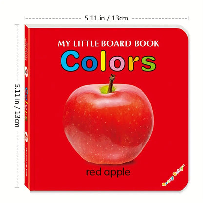 Baby Colorful Pattern Card Books - Interactive Sensory Development Toys for Early Reading