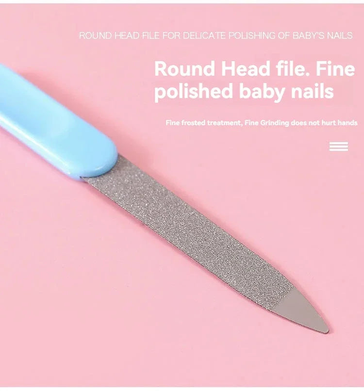 10-Piece Baby Care Kit - Complete Health & Grooming Set with Thermometer & Nail Trimmer