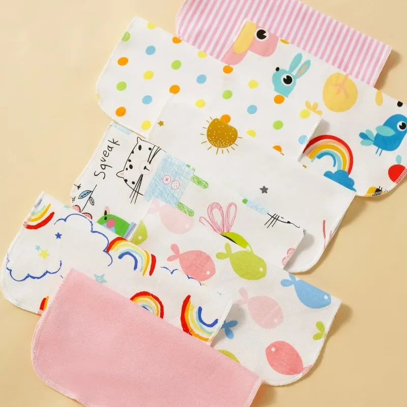 8-Piece Cotton Baby Towel Set – Soft Washcloths & Handkerchiefs for Newborns (0-24 Months)