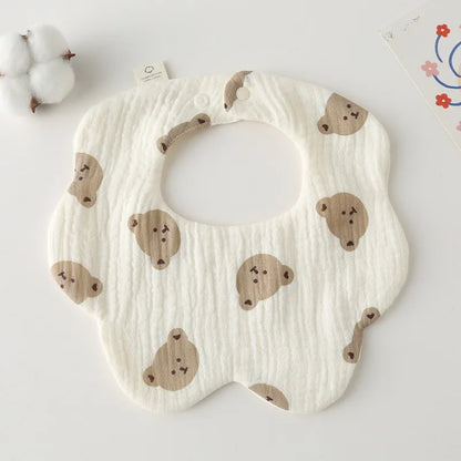 Baby Bandana Bib – Soft Feeding & Drool Cloth