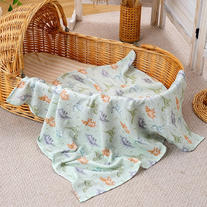 Kangobaby Cotton Muslin Blanket – Soft 80 × 80 cm Baby Towel