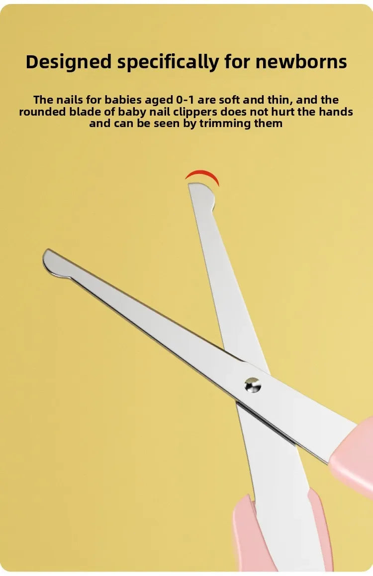 10-Piece Newborn Care Set – Essential Baby Nail Clipper & Nasal Suction Kit (0+ Months)