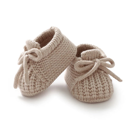 Knitted Baby Booties – Warm Soft Shoes 0–18 Months