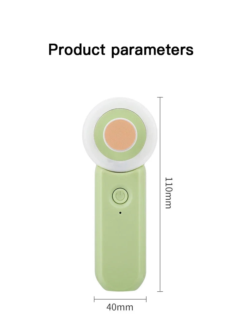 Luminous Rechargeable Baby Nail Grinder – Safe & Silent Electric Clipper for Newborns (0+ Months)