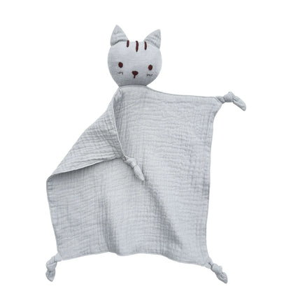 Cat Muslin Cotton Comfort Cloth