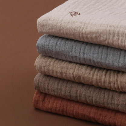 5-Pack Baby Muslin Towel Set - Soft Cotton Gauze Washcloths for Newborns