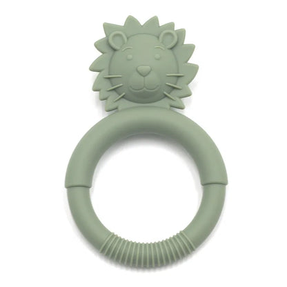 Silicone Baby Teether – Cartoon Gum Relief Toy 3+ Months