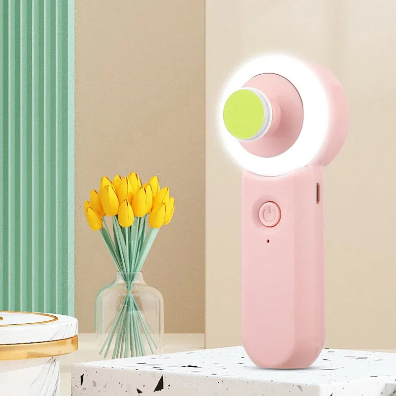 Luminous Rechargeable Baby Nail Grinder – Safe & Silent Electric Clipper for Newborns (0+ Months)