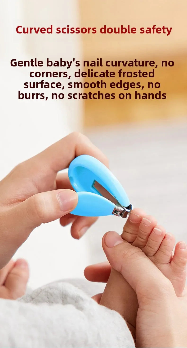 10-Piece Newborn Care Set – Essential Baby Nail Clipper & Nasal Suction Kit (0+ Months)