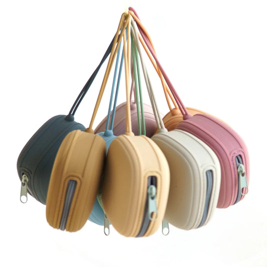 Silicone Pacifier Case – Portable Zipper Soother Holder