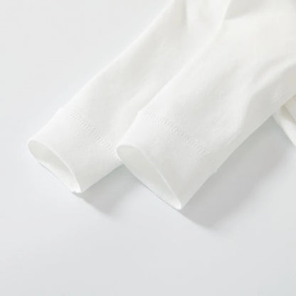 Long-Sleeve Baby Wrap Top – Cotton Newborn Shirt 0–12 Months