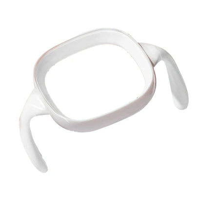 Square Handle Feeding Bottle Grip – Lightweight Easy-Grasp Design for Baby Bottles (6+ Months)