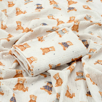 Kangobaby Cotton Muslin Blanket – Soft 80 × 80 cm Baby Towel