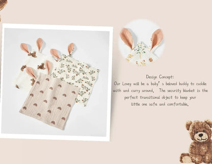 Muslin Baby Face Cloth – Soft Feeding & Burp Towel