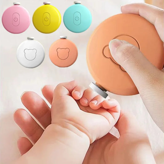 Electric Baby Nail Trimmer Grinding Heads Set - Safe Newborn Manicure Kit