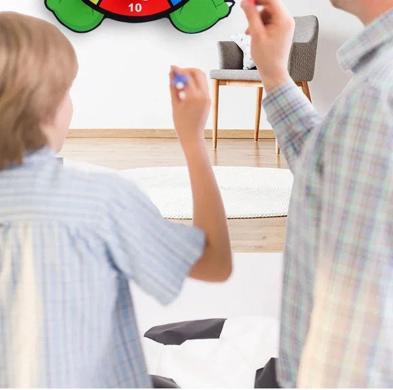 Educational Dart Board Game - Montessori Sticky Ball Target Game for Kids 3-7 Years