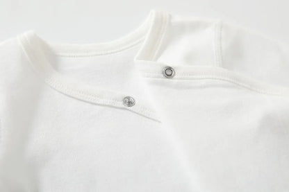 Cotton Baby Wrap Top – Long-Sleeve Newborn Shirt 0–12 Months