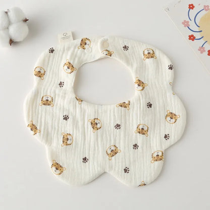 Baby Bandana Bib – Soft Feeding & Drool Cloth
