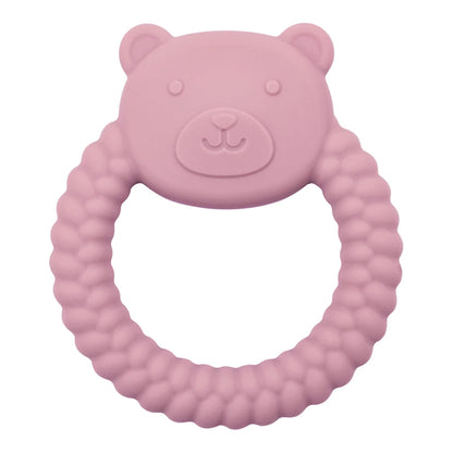 Silicone Baby Teether – Cartoon Gum Relief Toy 3+ Months