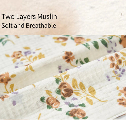 Muslin Baby Face Cloth – Soft Feeding & Burp Towel