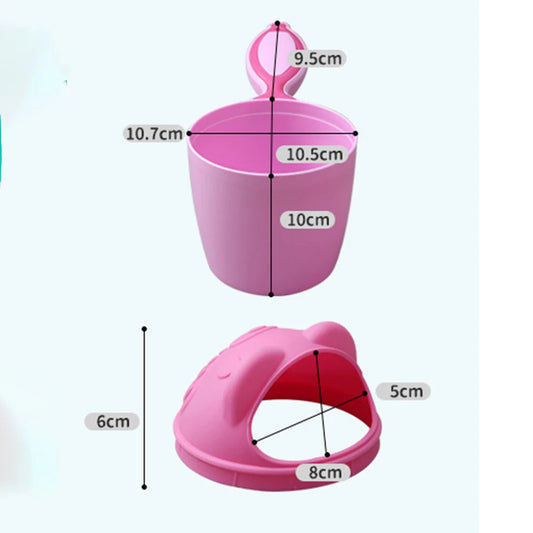 Baby Shampoo Rinse Cup – Easy-Pour Bathing Cup for Kids
