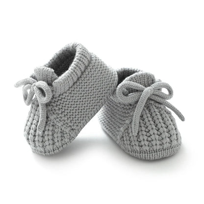 Knitted Baby Booties – Warm Soft Shoes 0–18 Months