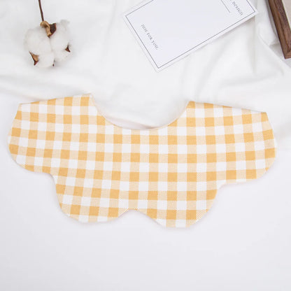 360° Cotton Baby Bib – Soft Adjustable Petal Bib