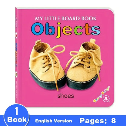 Baby Colorful Pattern Card Books - Interactive Sensory Development Toys for Early Reading