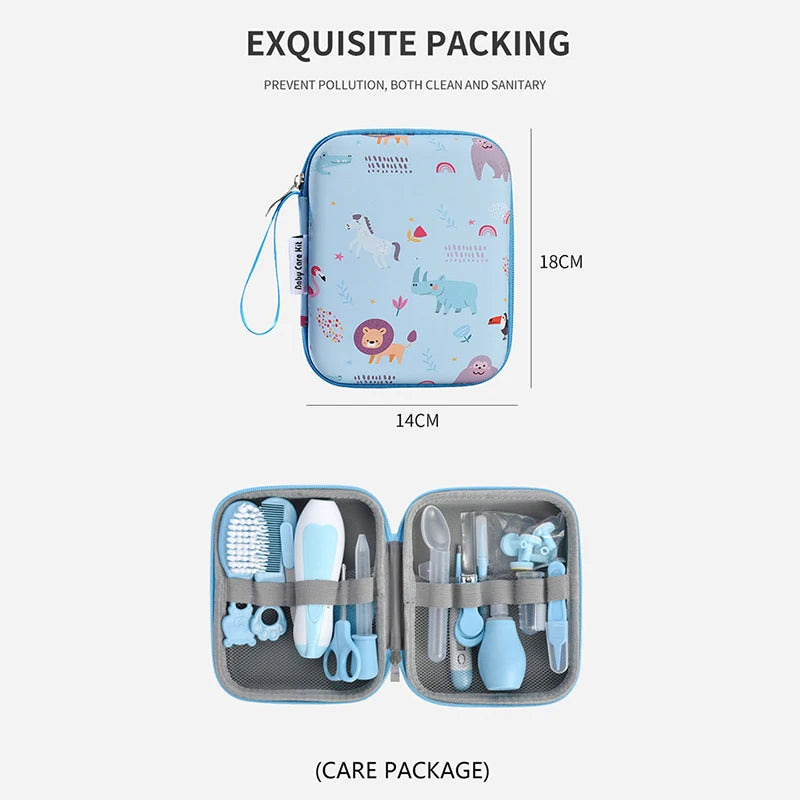 20-Piece Baby Grooming & Health Care Kit – Complete Newborn Safety Set with Hair Comb & Nail Trimmer (0+ Months)