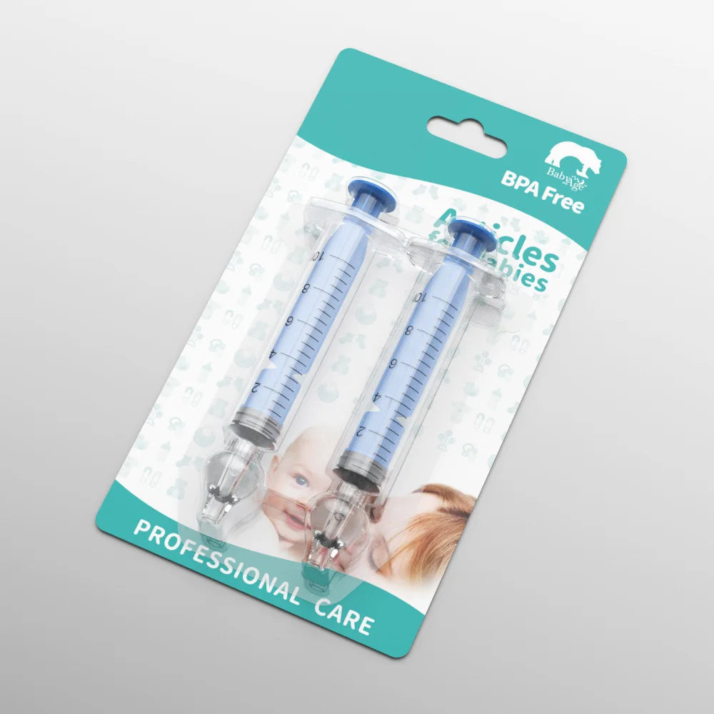1/2/4/5/6/7PCS Silicone Baby Nasal Aspirator Syringe Baby Nose Cleaner Rhinitis Nasal Washer Irrigator Nose Washing for Children