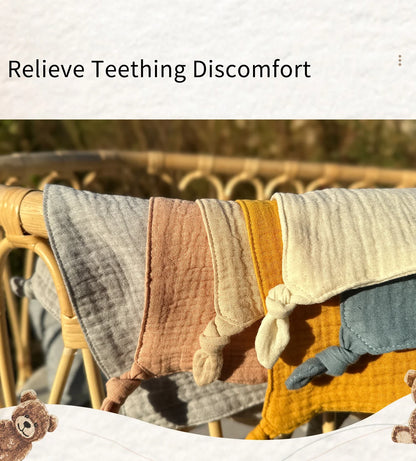 Cat Muslin Cotton Comfort Cloth