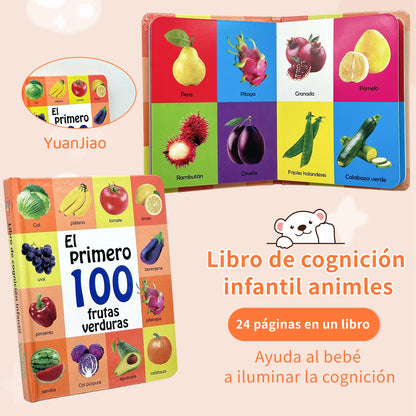 Spanish Children's Cognitive Encyclopedia - Early Learning Books for Kids 0-2 Years