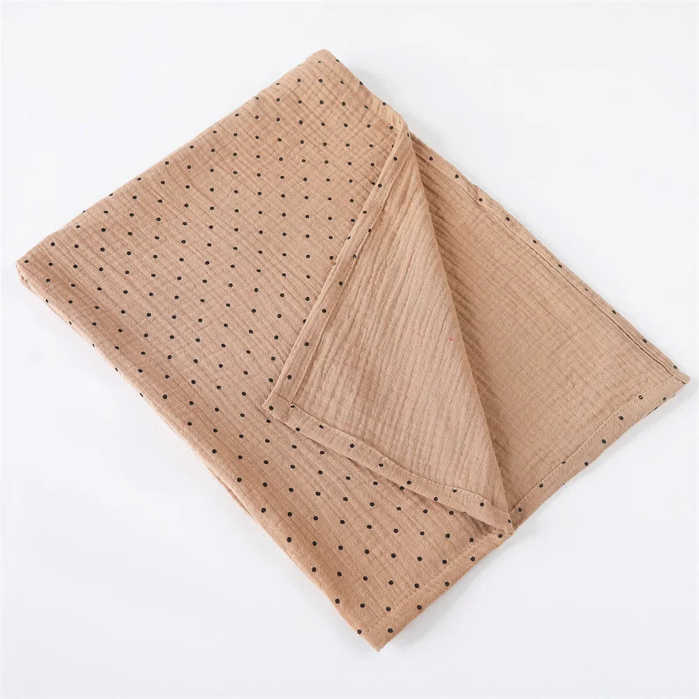 Cotton Receiving Blanket for Newborn Gauze Muslin Baby Blanket  New Born Swaddle Wrap Kids Bath Towel Baby Stroller Blanket