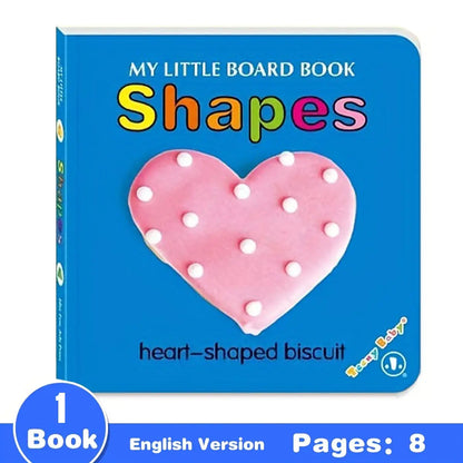 Baby Colorful Pattern Card Books - Interactive Sensory Development Toys for Early Reading