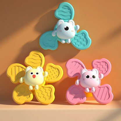 Montessori Suction Cup Bath Spinner – Baby Sensory Toy